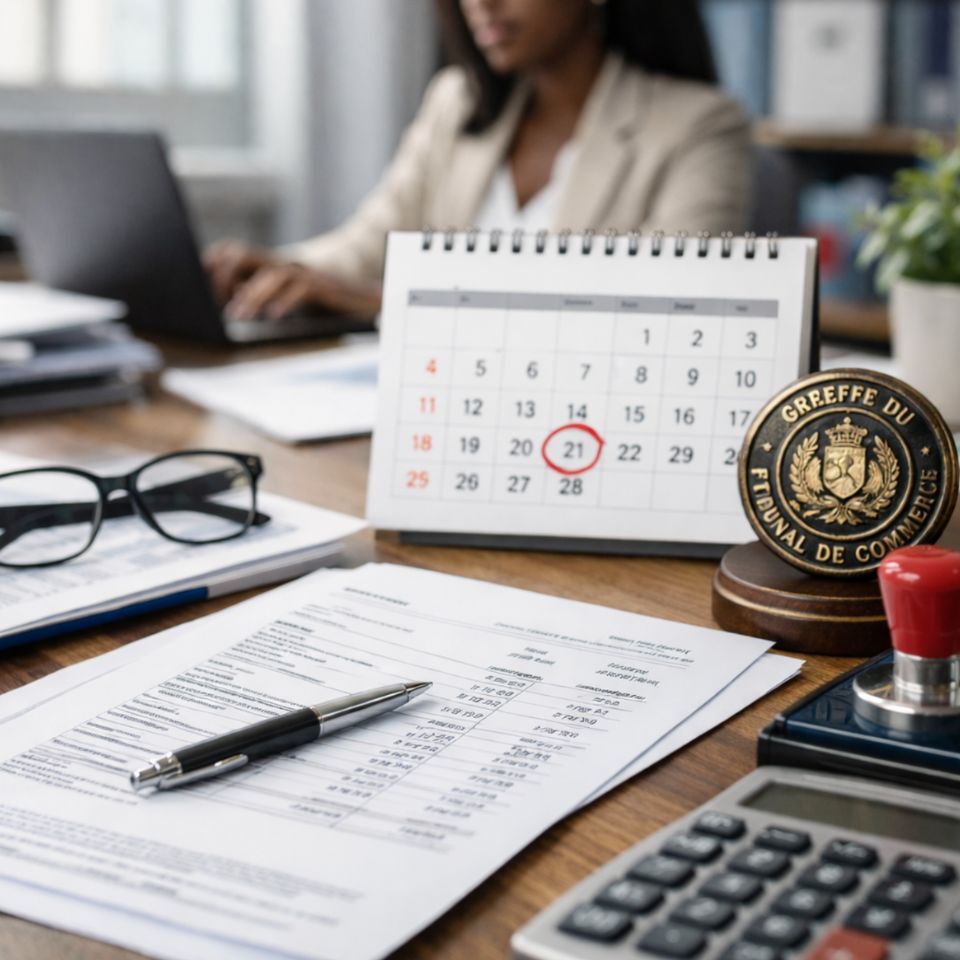 Dépôt des comptes annuels à Baie-Mahault